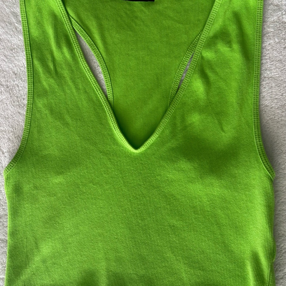 Brat Green Zara Tank